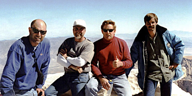Summit group shot.  I'm on the far right.